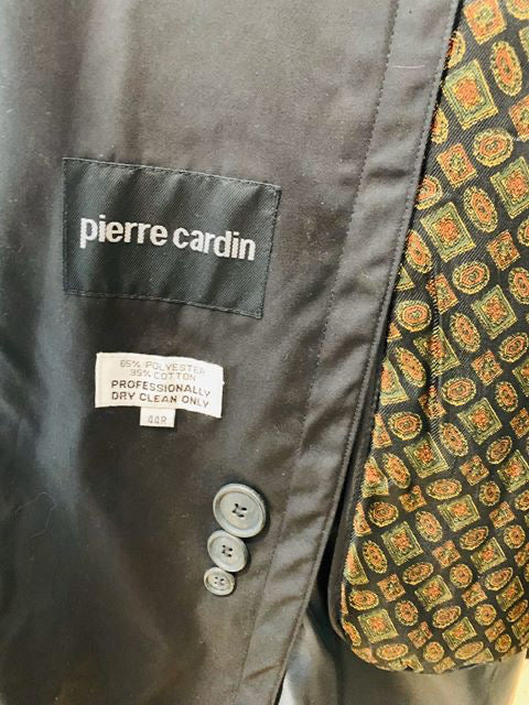 1980s Pierre Cardin Trench Overcoat - Hamlets Vintage