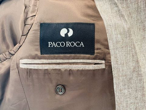 Paco Roca - Beige Spring Safari | Blazer - Hamlets Vintage