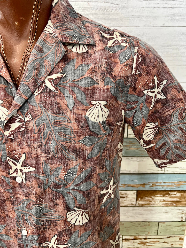70’s Kona Coast Hawaiian Short Sleeve Shirt - Hamlets Vintage