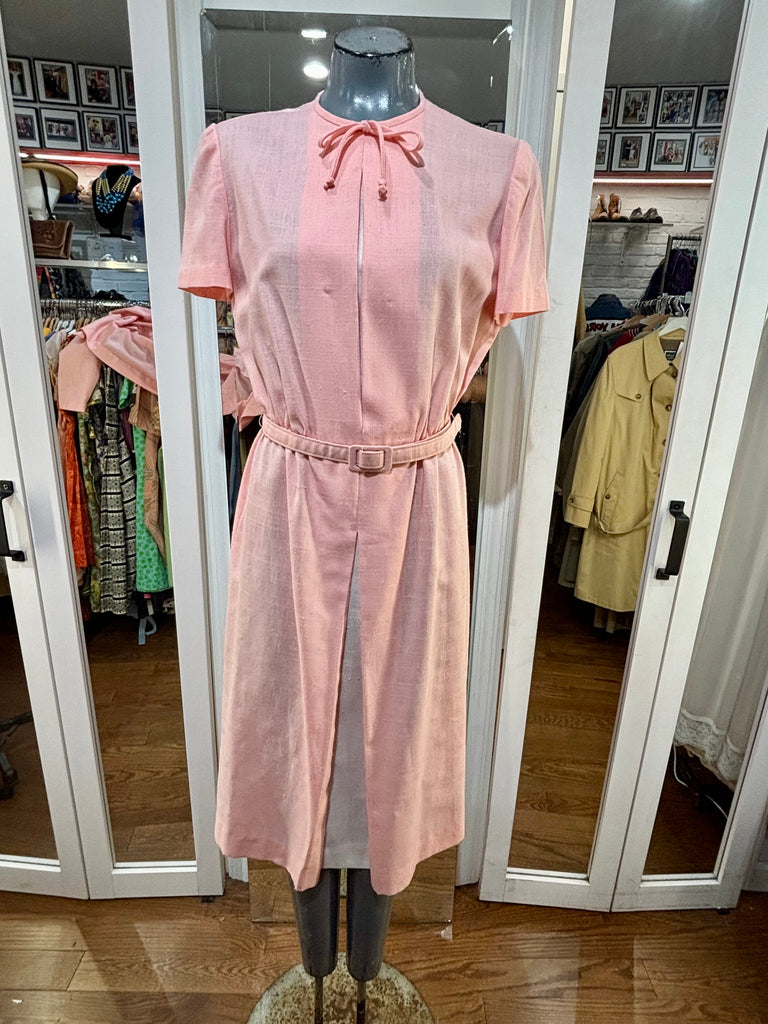 60's Light Pink 2 Piece Dress Set Hamlets Vintage 60's Light Pink 2 Piece Dress Set Hamlets Vintage