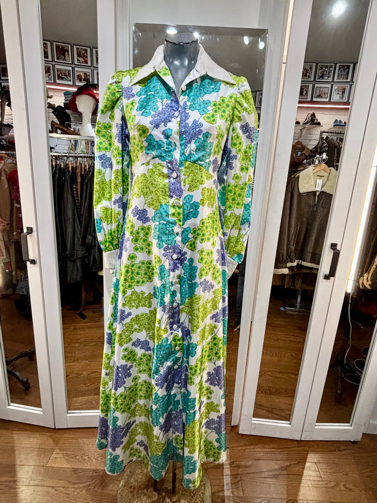 green and purple maxi dress Leely Women Floral Green and Purple Long Bridesmaid Dress Off the Shoulder A Line Wedding Guest Dress with Slit