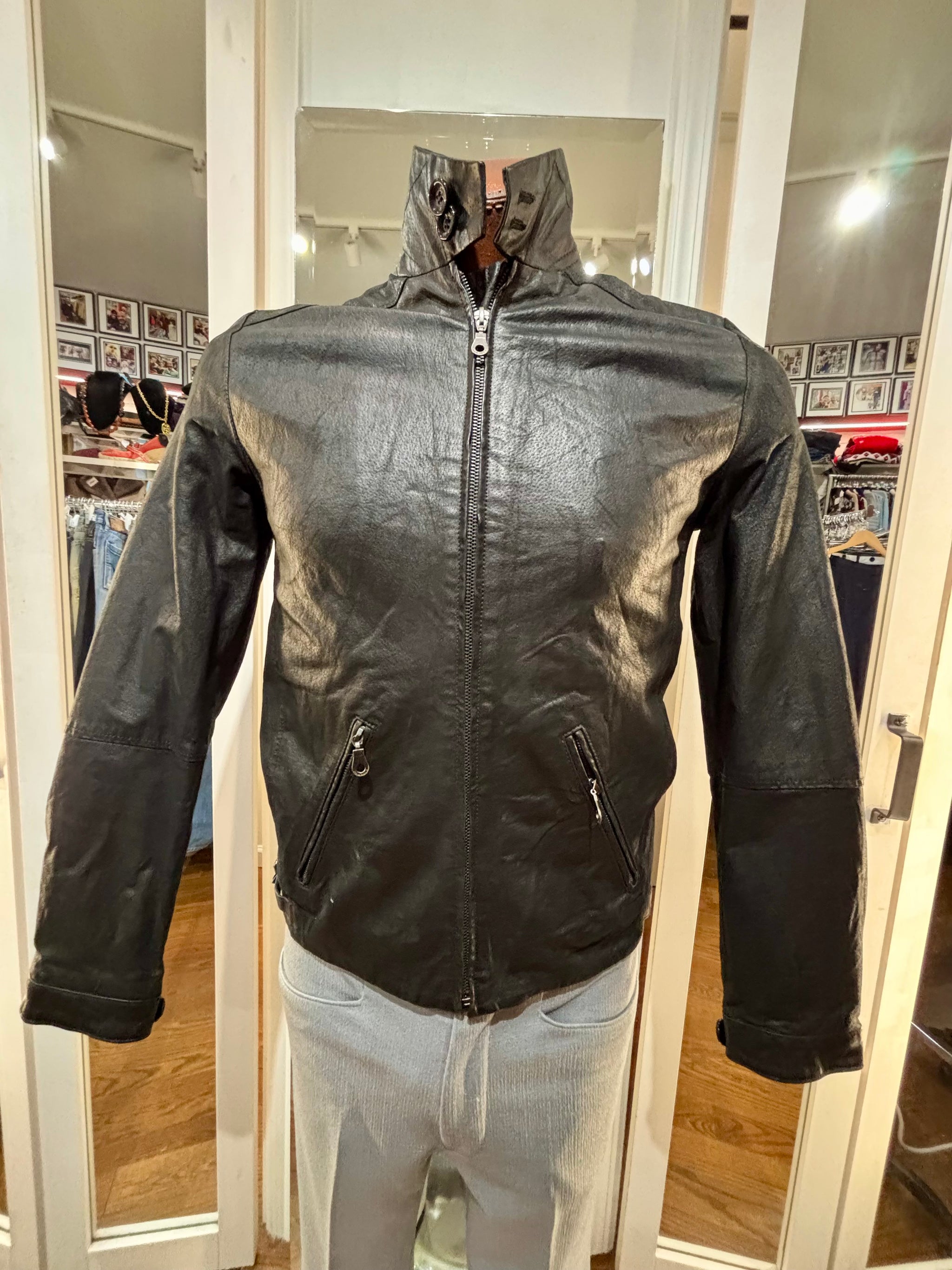 Leather Vintage Men Jackets – Hamlets Vintage