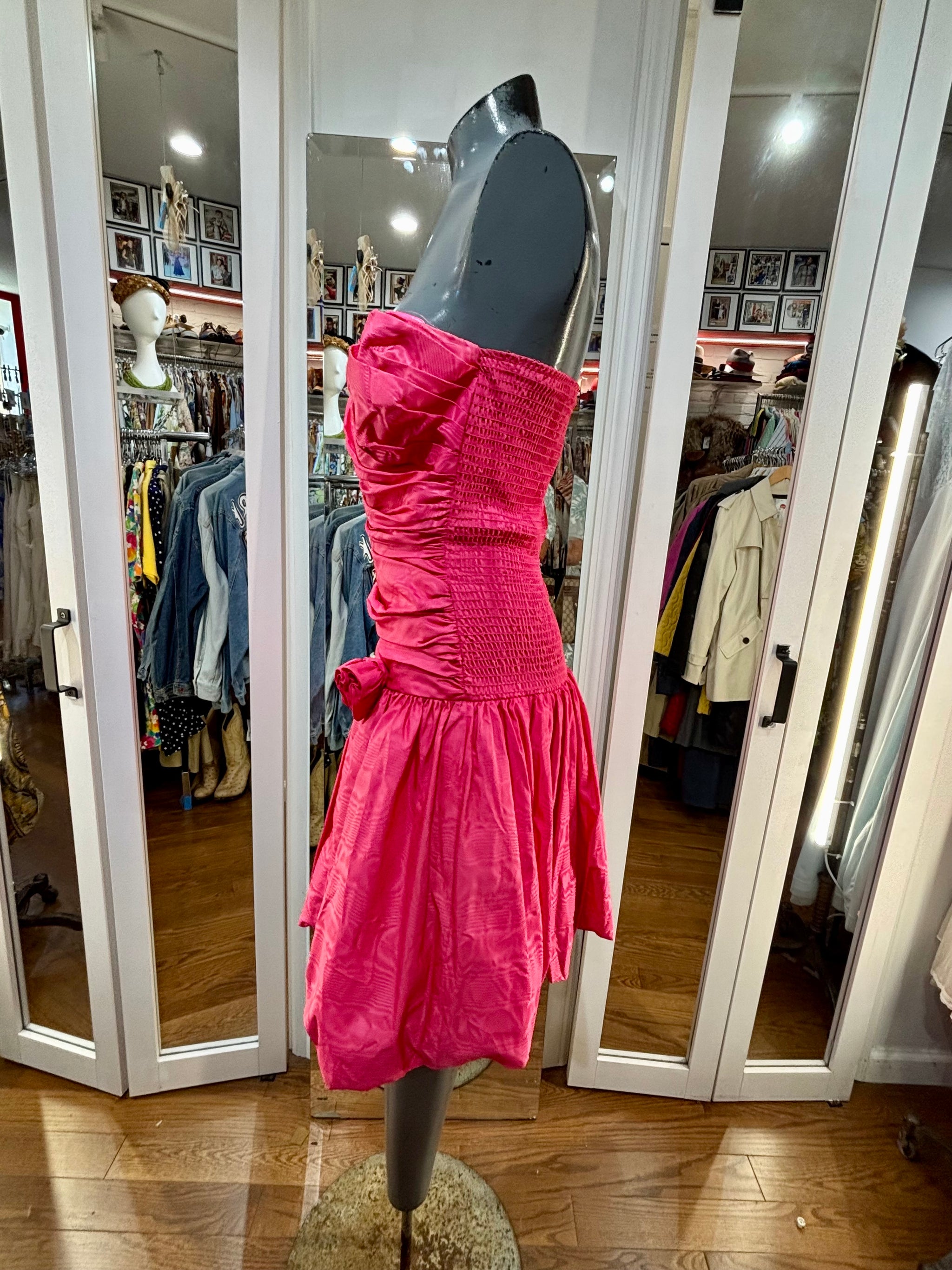 hot pink 80s dress Women's Totally 80's Dress