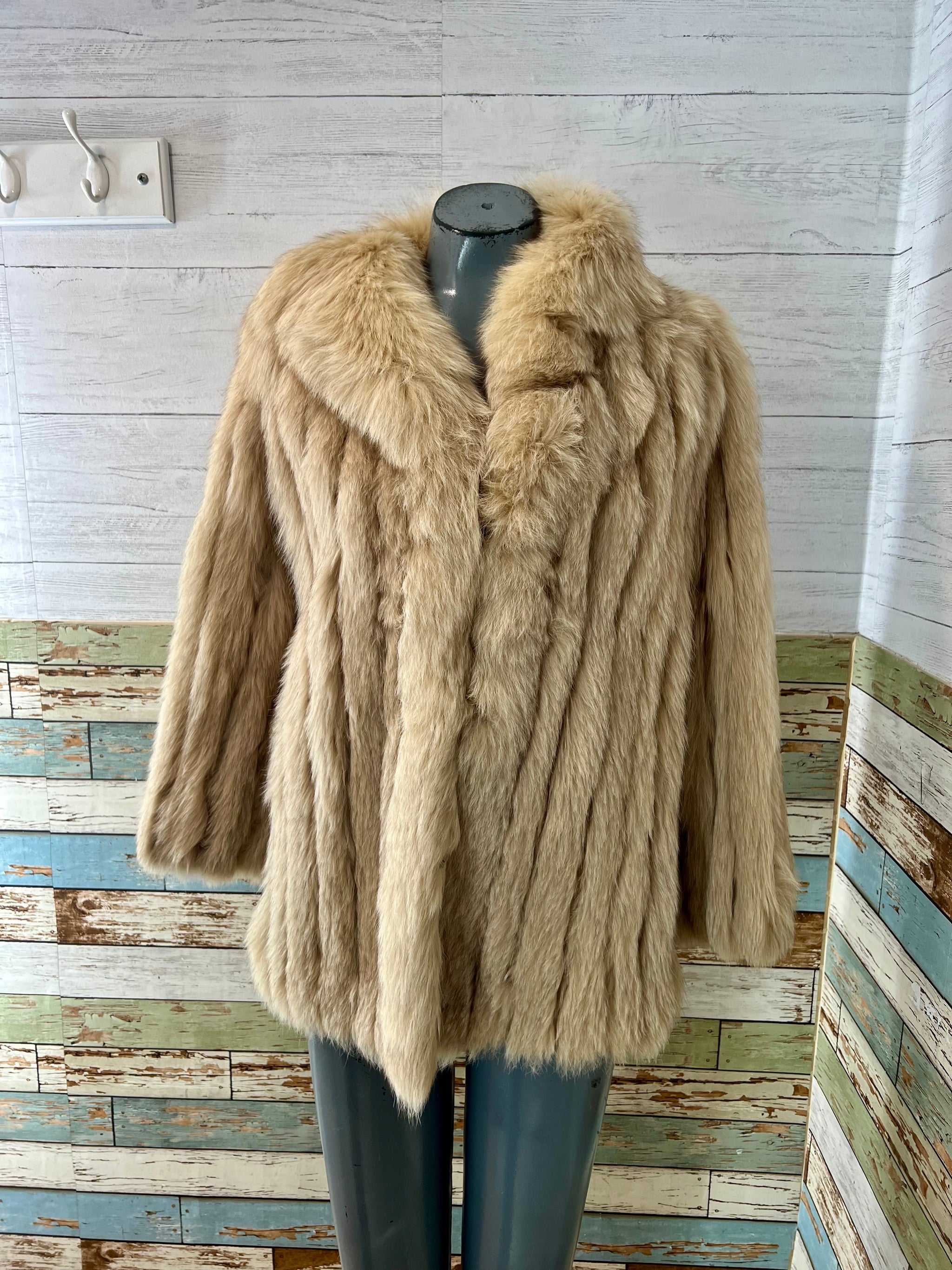 Vintage Fox good Fur Coat