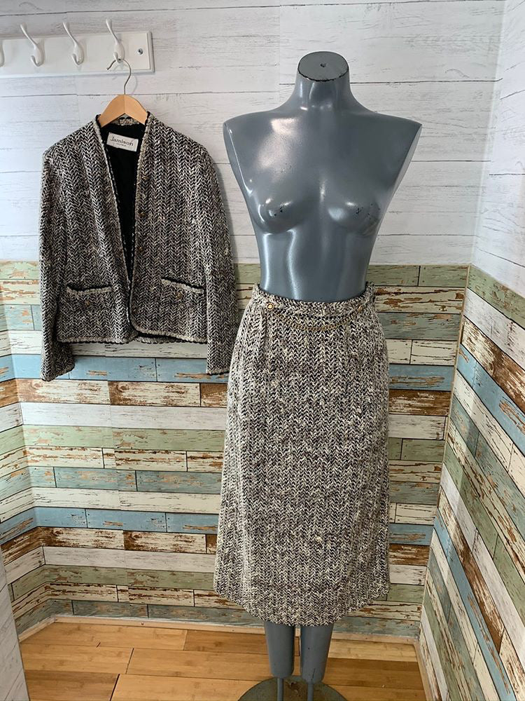 80s - 2 piece skirt set By Jamison Boutique - Hamlets Vintage