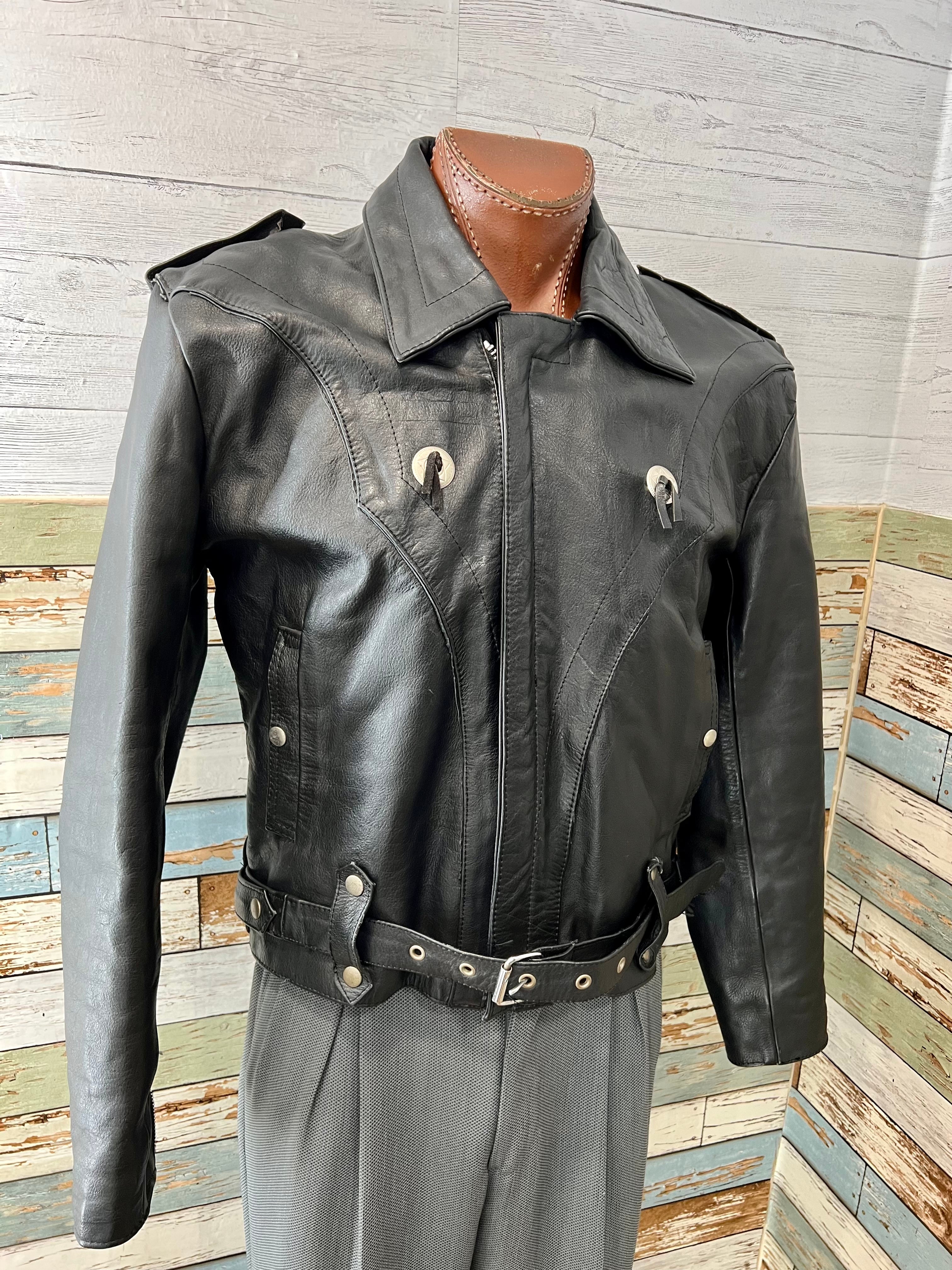 80's Western Short Leather Jacket by All American Rider – Hamlets