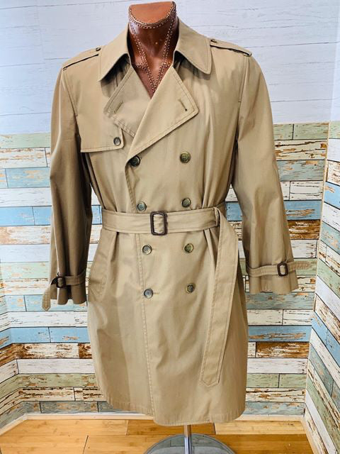 US Army Double Breasted Trench Coat 60s ~ Vintage Store