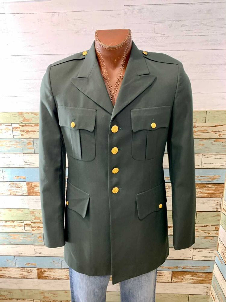 80s Military Men Uniform Jacket – Hamlets Vintage