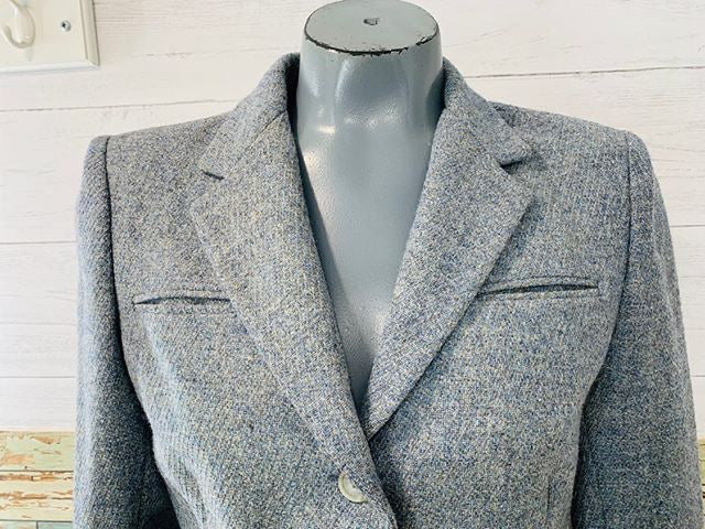 80s - Short Wool Jacket  By Don Sayres for Gamut - Hamlets Vintage