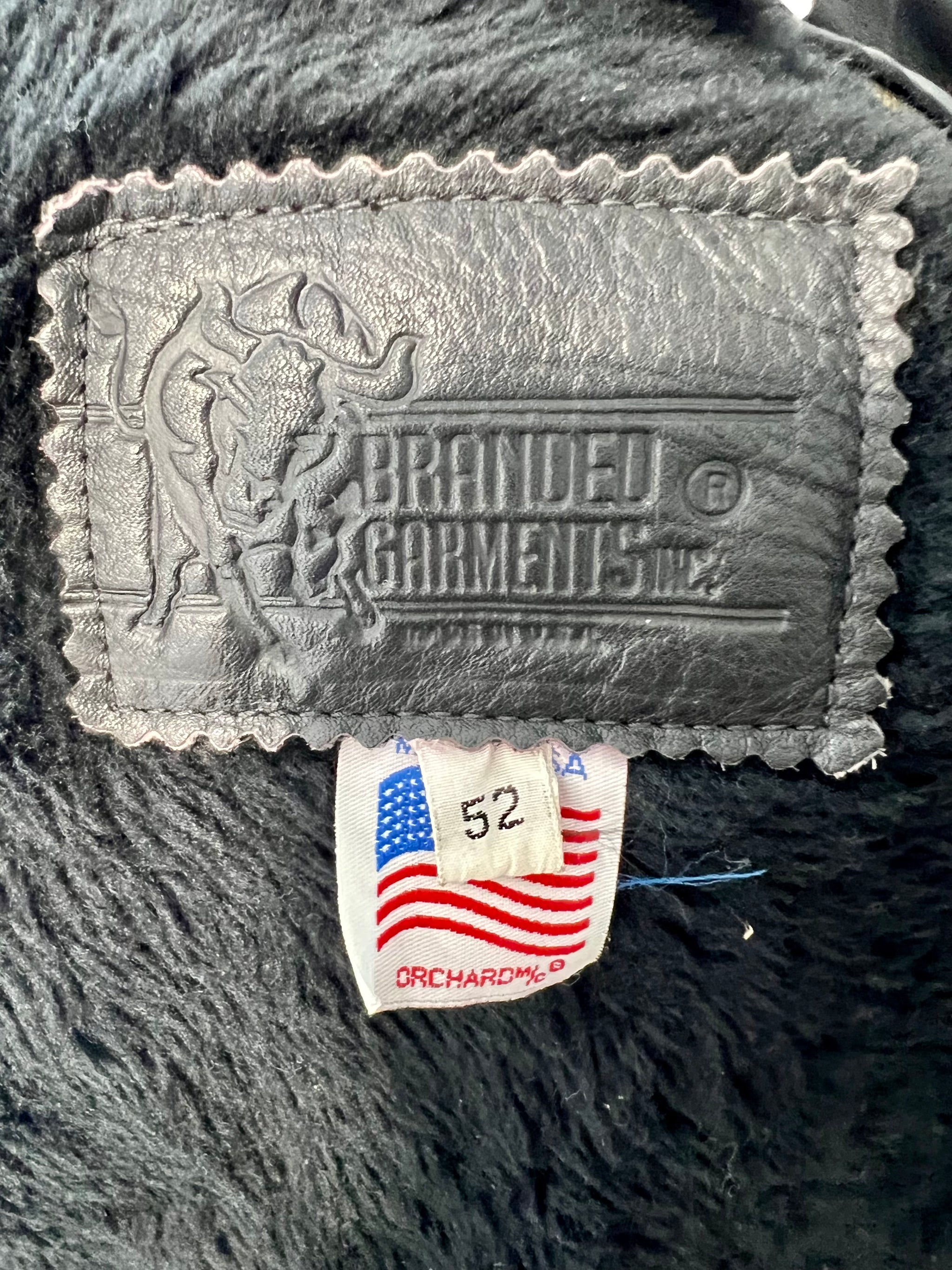 90's Black Leather Jacket by Branded Garments Inc – Hamlets Vintage