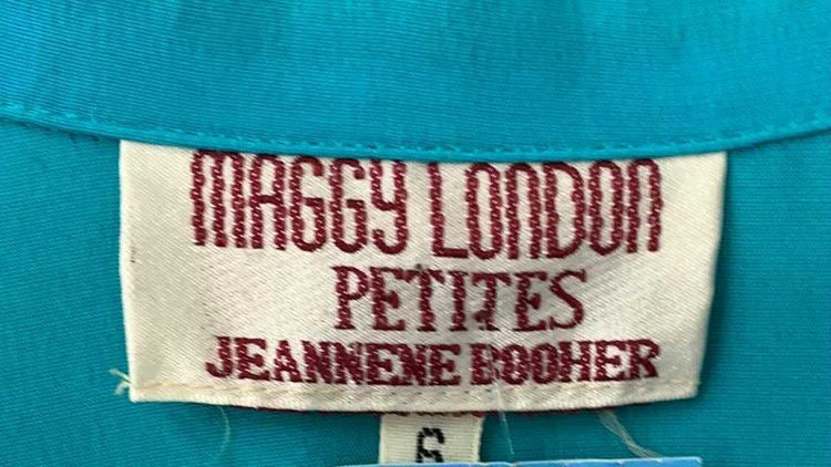 90s Swap Short Sleeve Dress By Maggy London - Hamlets Vintage