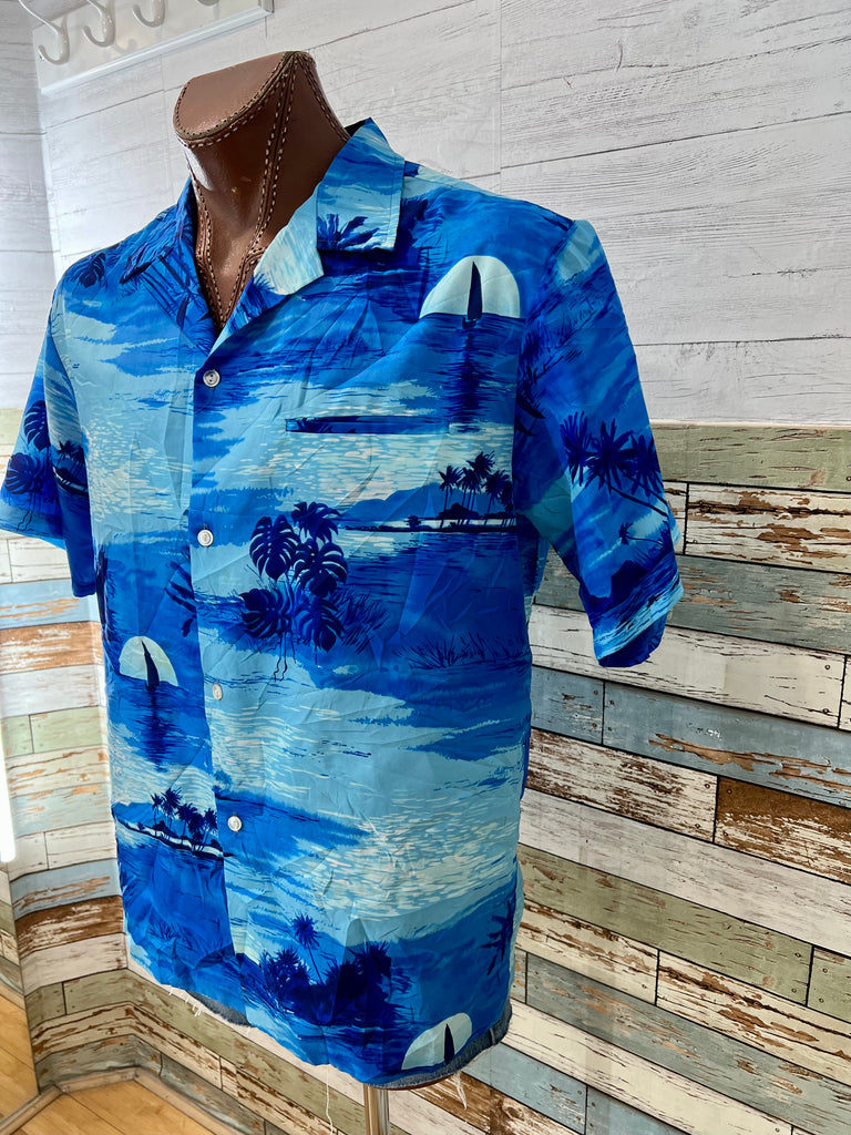 70’s Shoreline Hawaiian Short Sleeve Shirt - Hamlets Vintage