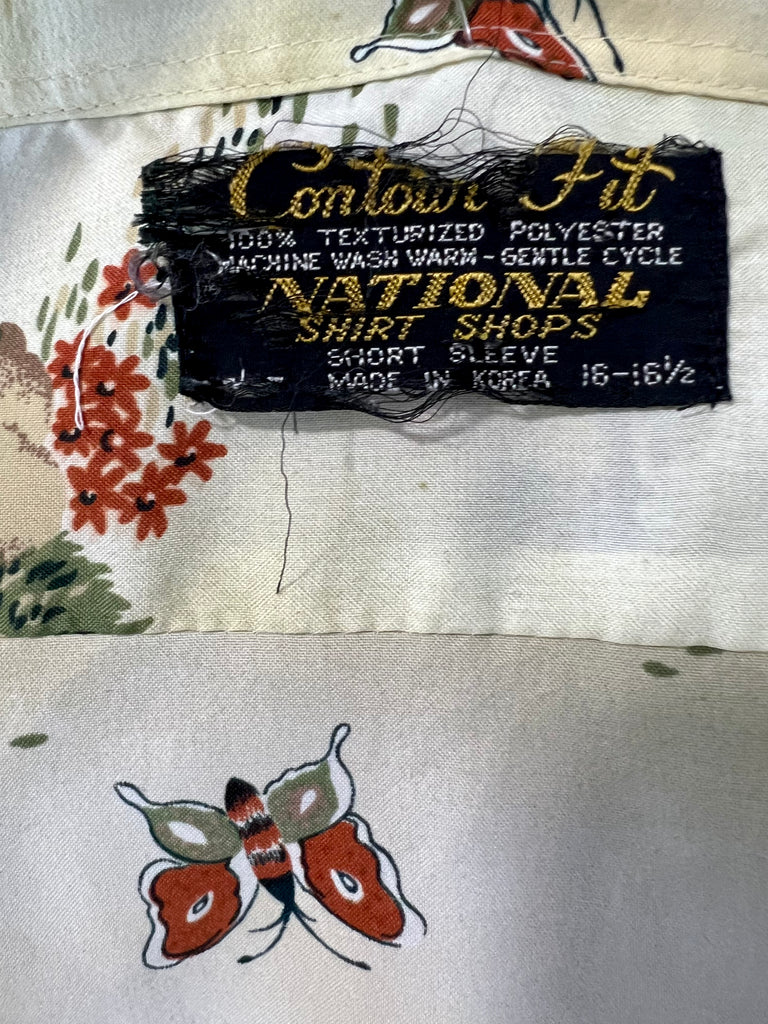 70’s Contown Fit Hawaiian Short Sleeve Shirt - Hamlets Vintage