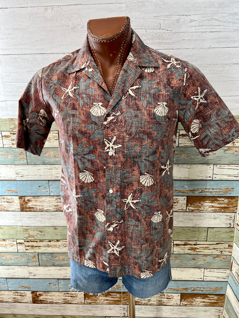 70’s Kona Coast Hawaiian Short Sleeve Shirt - Hamlets Vintage