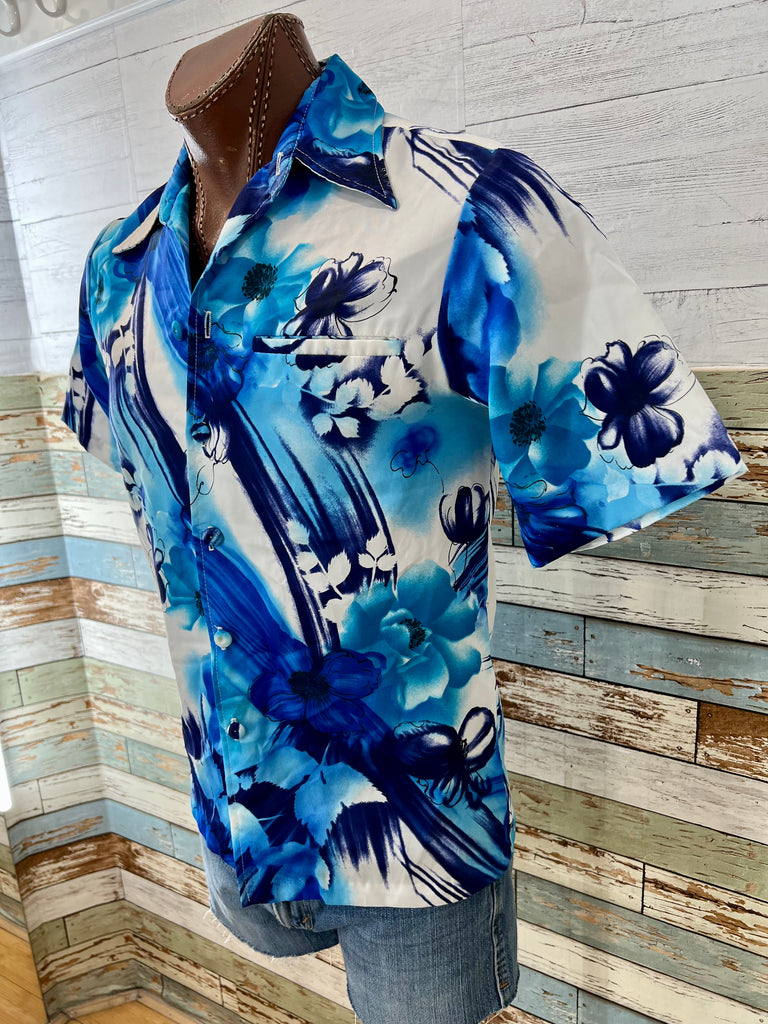 70’s Liberty Tropicana Hawaiian Short Sleeve Shirt - Hamlets Vintage
