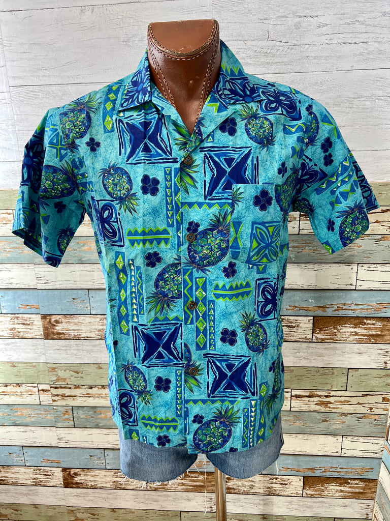 70’s HM Hawaiian Short Sleeve Shirt - Hamlets Vintage