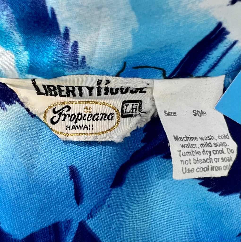 70’s Liberty Tropicana Hawaiian Short Sleeve Shirt - Hamlets Vintage
