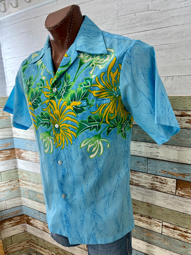 70’s Hawaiian Short Sleeve Shirt - Hamlets Vintage