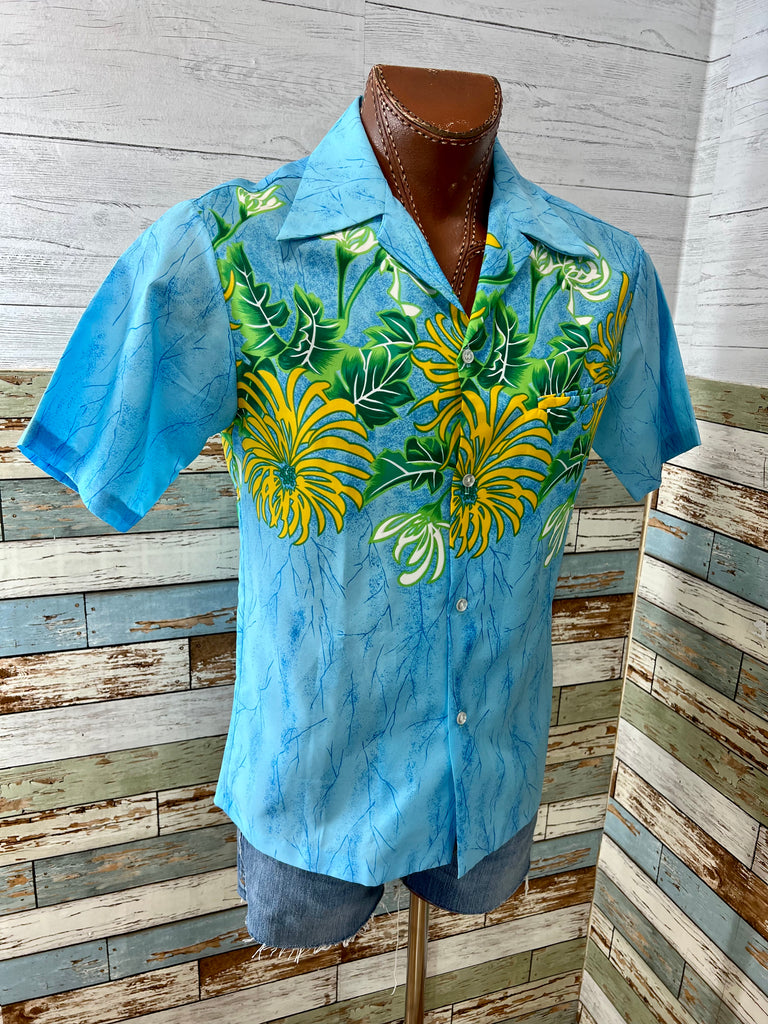 70’s Hawaiian Short Sleeve Shirt - Hamlets Vintage