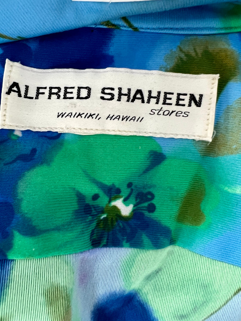 70’s Alfred Shaheen Waikiki Hawaiian Short Sleeve Shirt - Hamlets Vintage